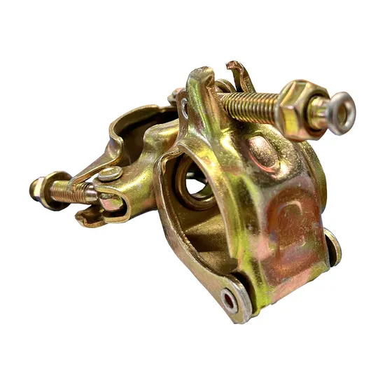 Electro Galvanized Scaffolding Swivel Clamp for Pipe Fogred Double Coupler