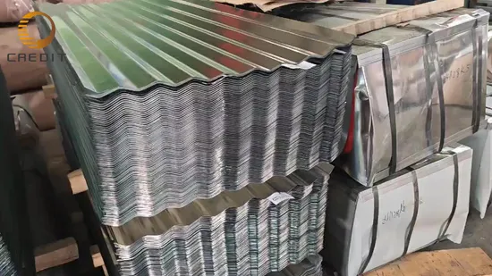 Factory Supply Galvanized Prefab House Zinc Galvanized Corrugated Steel Sheets Roofing Tile