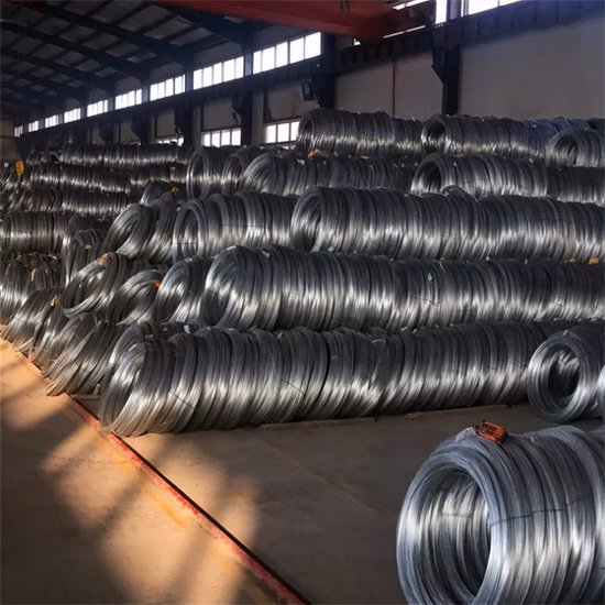 Competitive Price Galvanised Binding Wire Gi Steel Wire 9 10 12 14 16 Gauge Hot DIP Electro Galvanized Iron Wire