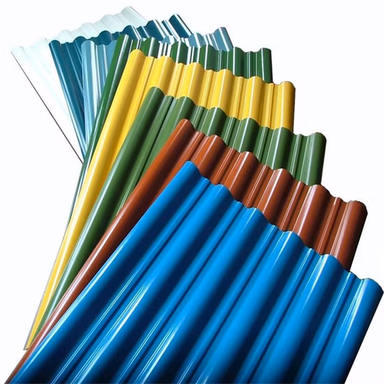 PPGI PPGL Gi Color Coated Dx51d, Dx52D, S350gd, S550gd Corrugated Roofing Sheet Prepainted Color Coated Steel Coil
