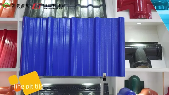 Impact Resistance Easy Install Manufacturers Corrugated Plastic PVC UPVC Roof/Roofing Sheets 