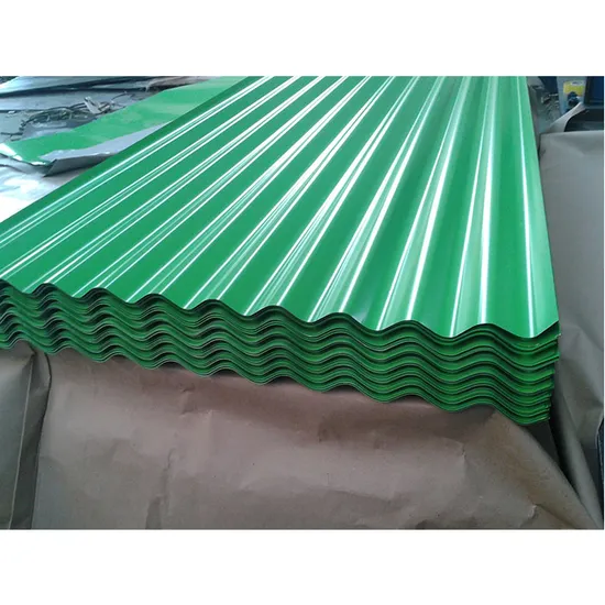 PPGI PPGL Galvanized Corrugated Steel Sheet Color Coated Galvanizedd Roofing Metal Sheets 