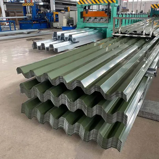 Baowu Steel Z275 Aluzinc Roofing Sheet Corrugated Color Coated Galvanized PPGI/PPGL Sheet 