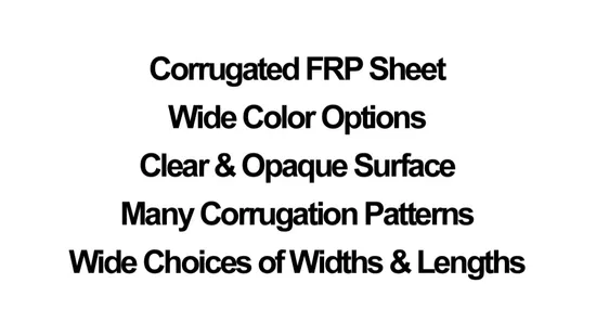Opaque Transparent Clear Corrugated White Grey Blue Red Green Fiber Glass Resin Plastic Roofing GRP FRP Fibreglass Panel Fiberglass Sheet for Balcony Roof 3 2mm 