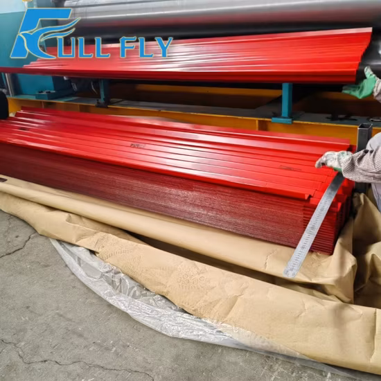 0.5mm Color Coated Sheet for Roofing Construction/Wall Decoration/Elevator/Rolling Gate Yellow Black White Blue Color