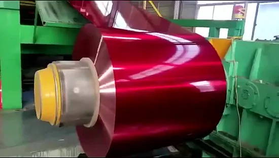 Prepainted Gi Steel Coil / PPGI / PPGL Color Coated Galvanized Pre Painted Steel 